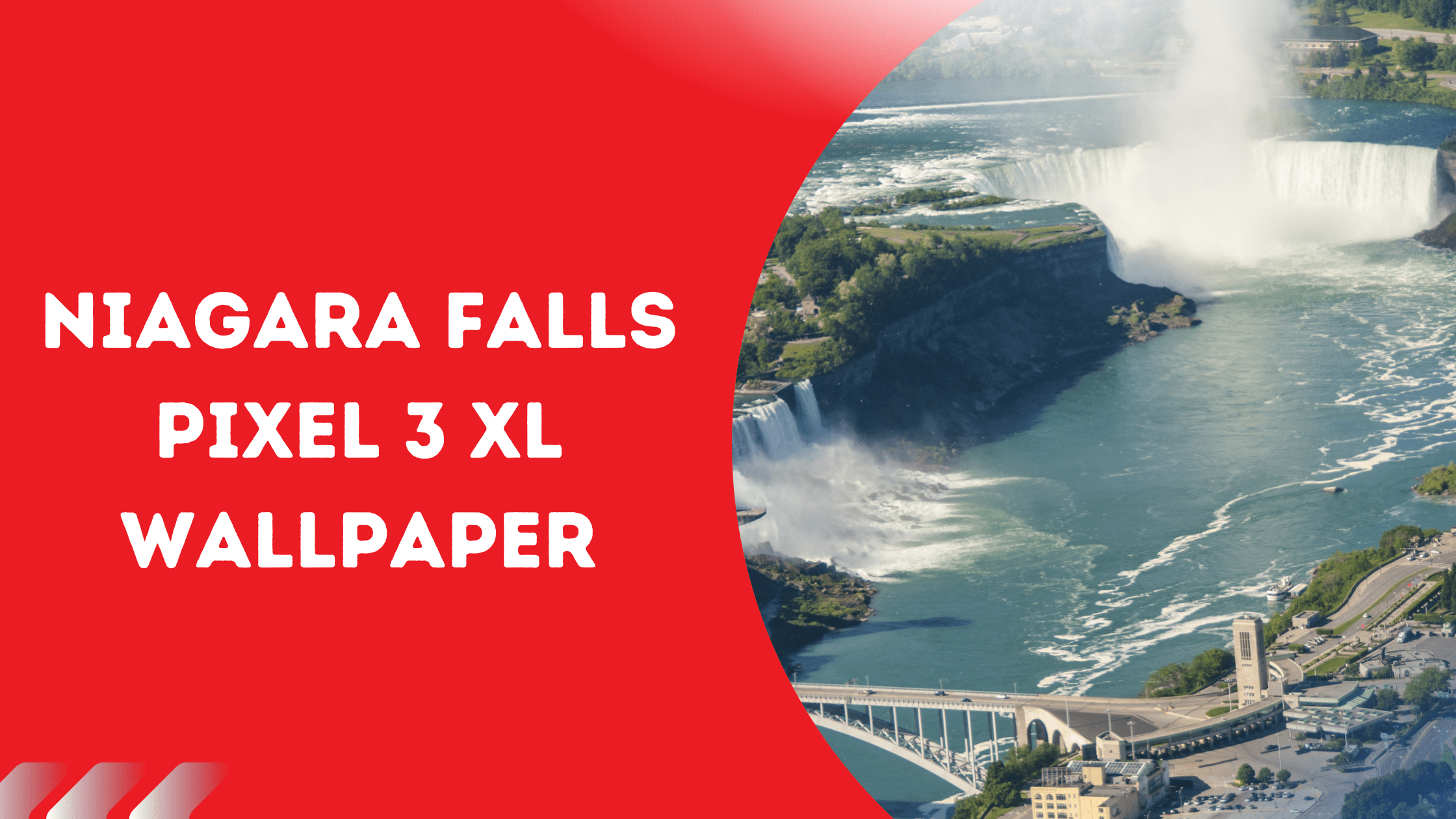 Niagara Falls Pixel 3 XL Wallpaper
