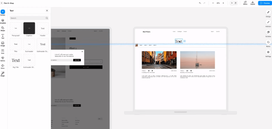 UiZard Interface