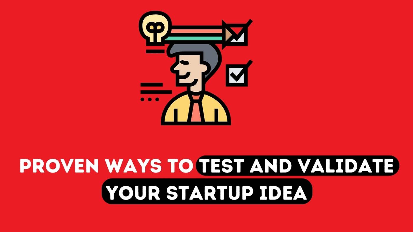 Test and Validate Startup Idea blogpost banner