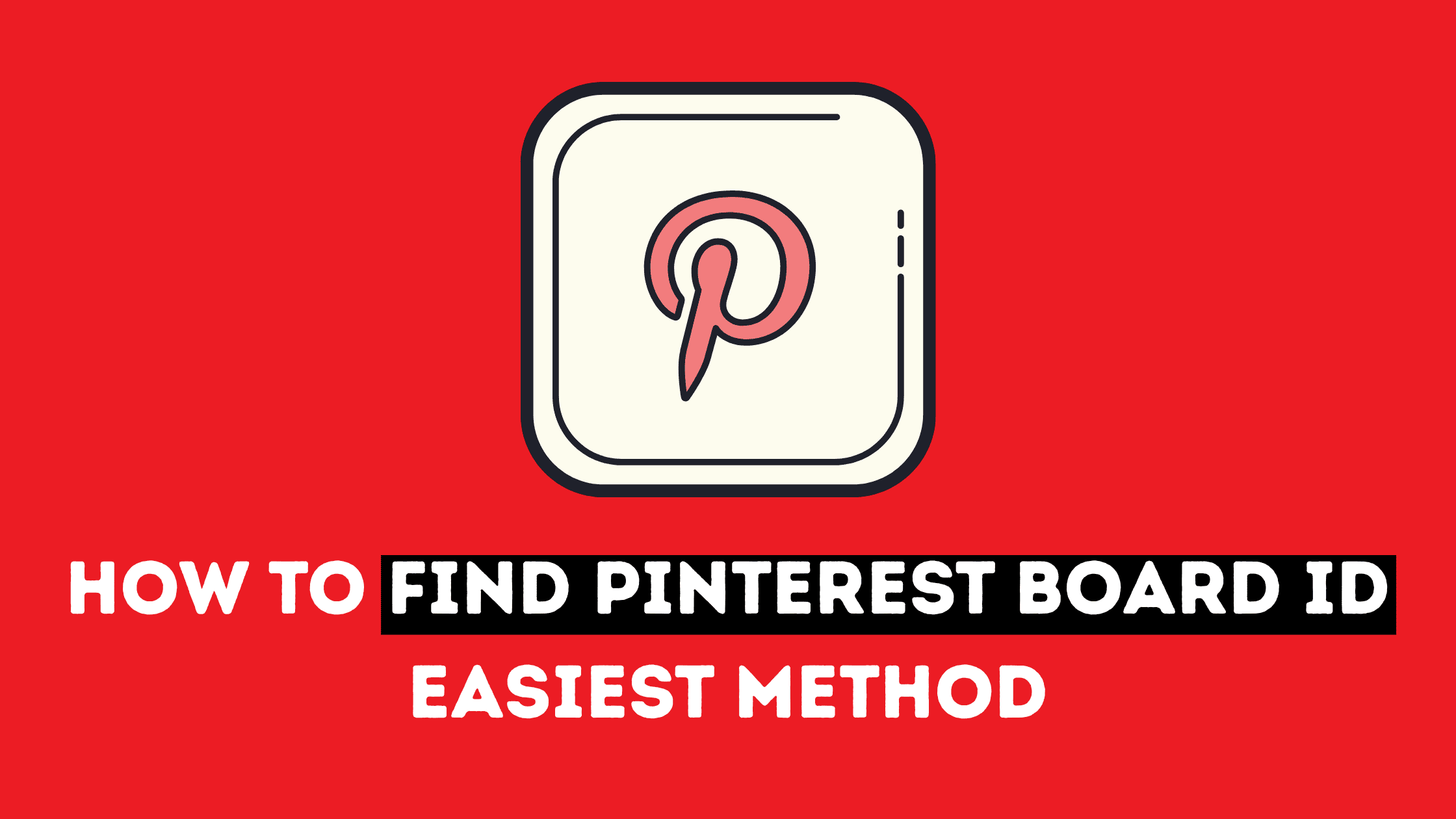 pinterest board ID